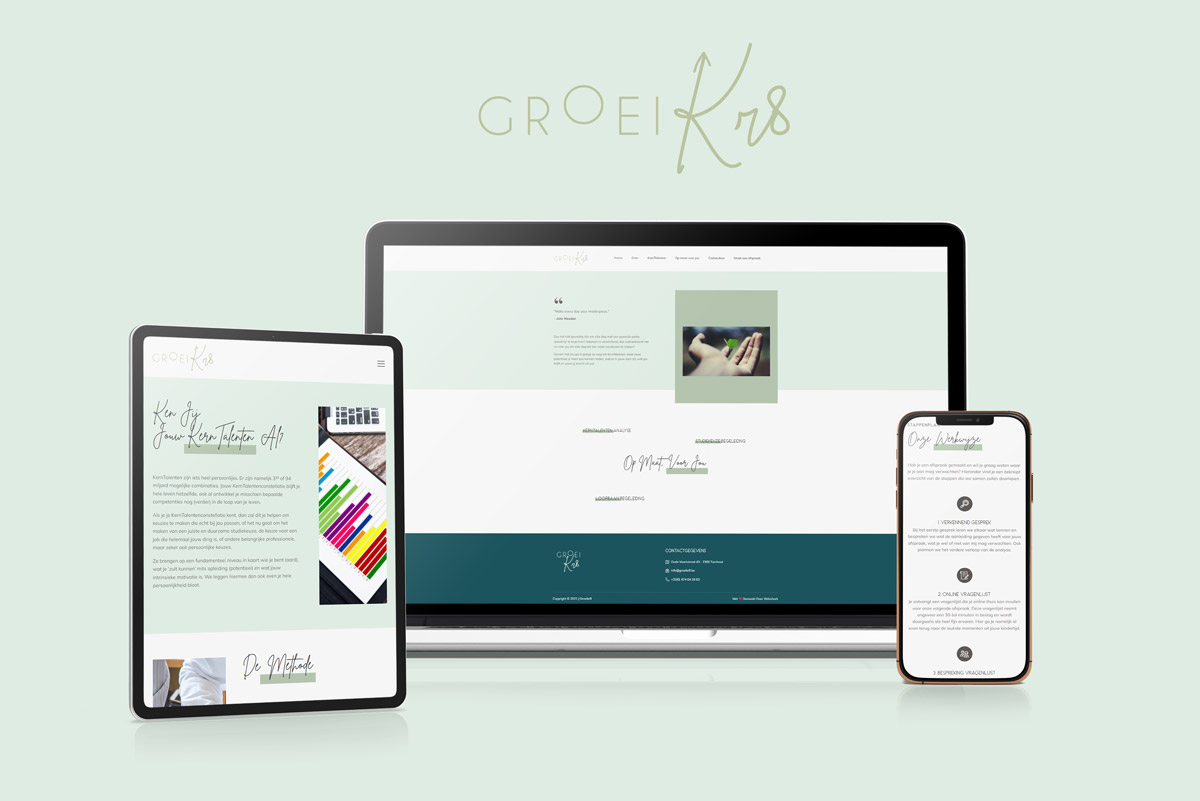 Groeikr8 webdesign webshark